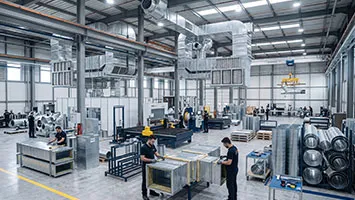 HVAC ve Havalandirma Kanalı için Lazer Kaynak