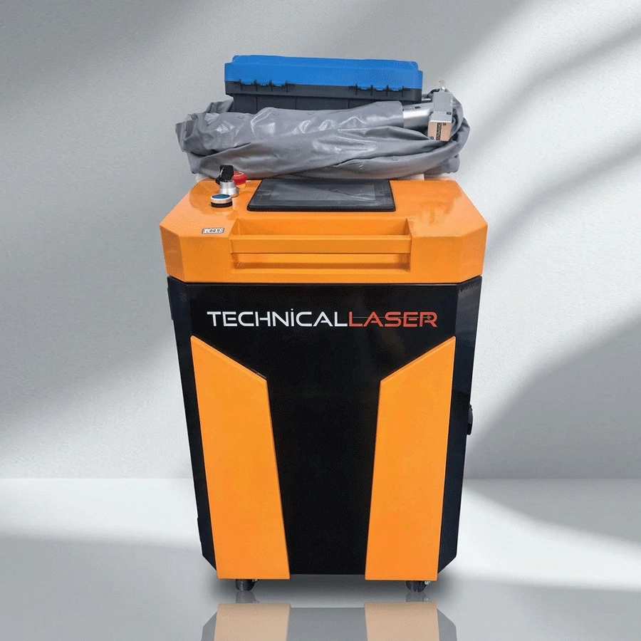 1.5-2-3 kW Lazer Kaynak Makinesi 8 Pozisyonlu Döner Koruma Camlı
