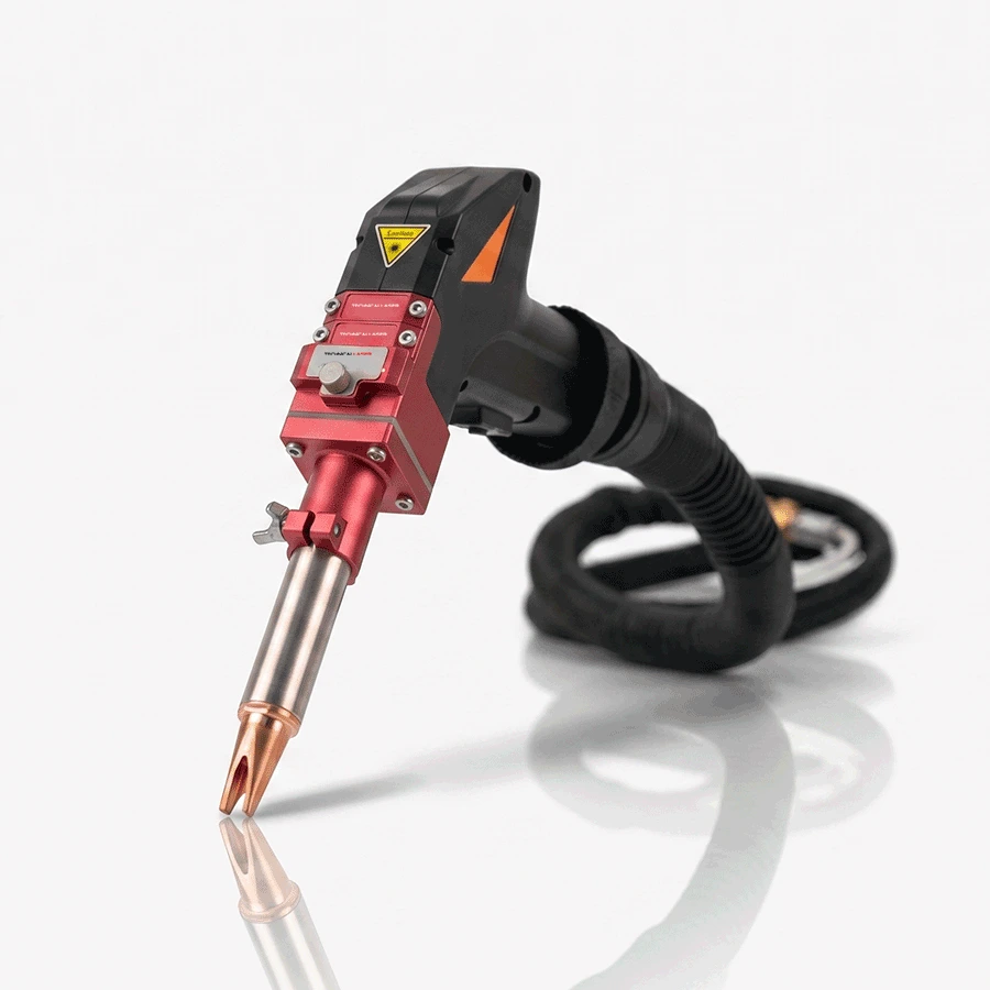 1.5 kW fiber lazer kaynak makinesi LW-1500 - el tipi wobble torç, otomatik tel sürme ve su soğutmalı chiller – görsel 9