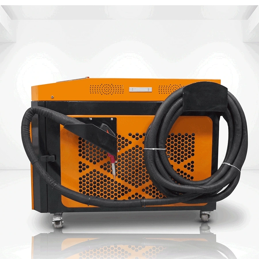 1.5 kW fiber lazer kaynak makinesi LW-1500 - el tipi wobble torç, otomatik tel sürme ve su soğutmalı chiller – görsel 6