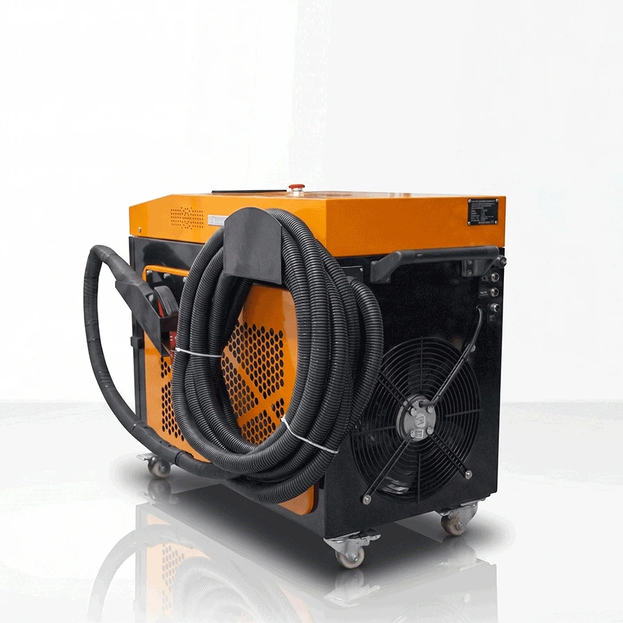 2 kW fiber lazer kaynak makinesi LW-2000 - 2000W su soğutmalı el tipi wobble torç ve otomatik tel besleme – görsel 7