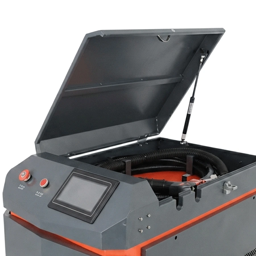 3 kW fiber lazer kaynak makinesi LW-3000 3000W su soğutmalı el tipi wobble torç ve otomatik tel besleme – görsel 6