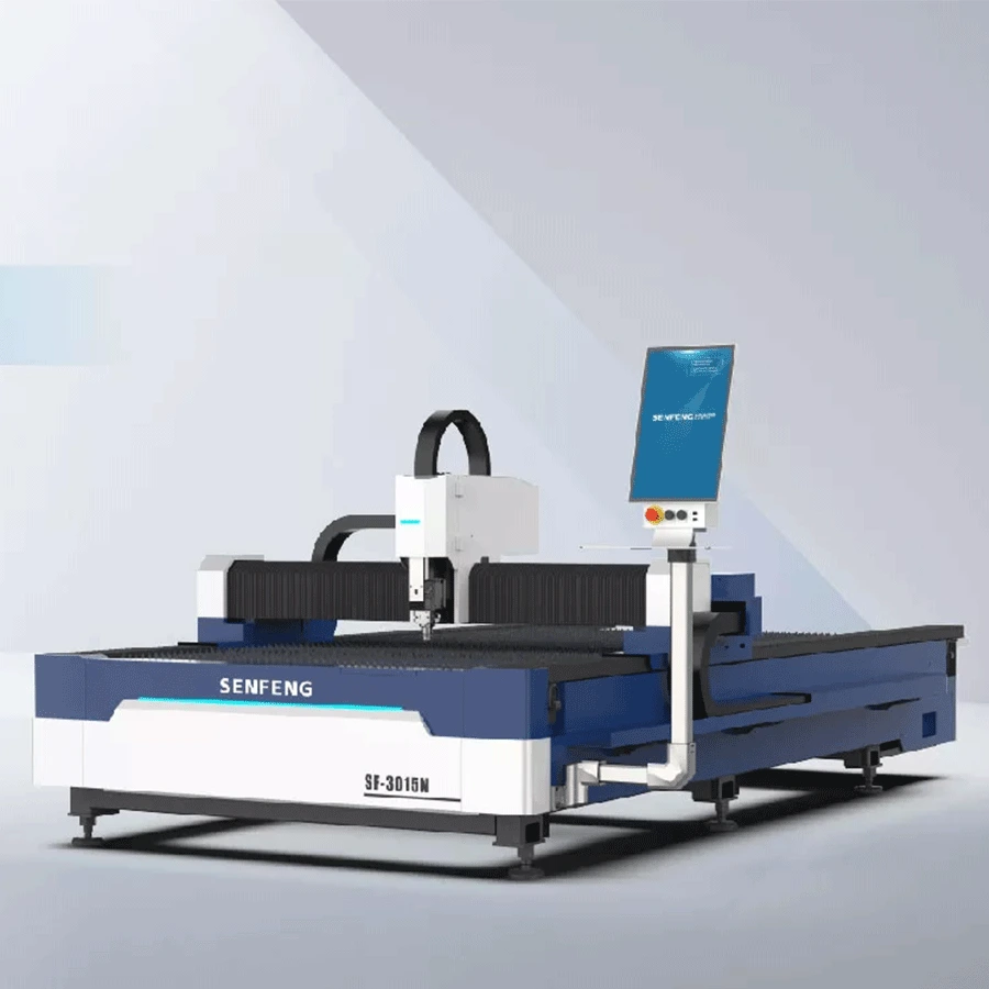 Tek Tabla 1500x300 Lazer Kesim Makinesi 1.5-6 Kw